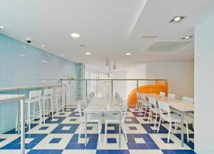 Restaurace v ubytování Loop INN Hostel Cartagena