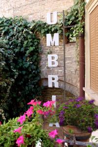 Zahrada ubytování Hotel Umbria