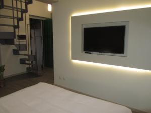 Posteľ alebo postele v izbe v ubytovaní Hotel Borgovico