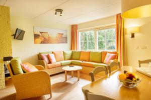 Khu vực ghế ngồi tại Center Parcs Port Zélande beach