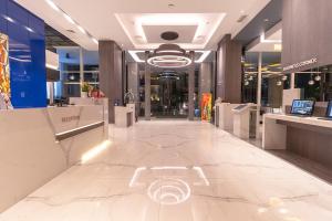Lobbyn eller receptionsområdet på Grand Picasso Hotel