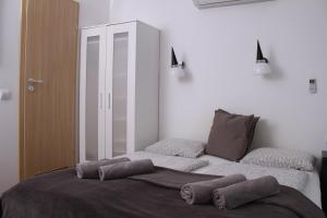 Ein Bett oder Betten in einem Zimmer der Unterkunft Sió Lodge