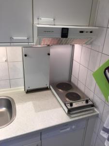 Kuchyň nebo kuchyňský kout v ubytování Haus Solymar App. 18