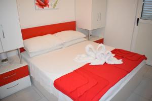 Posteľ alebo postele v izbe v ubytovaní Villa Zorana hostel