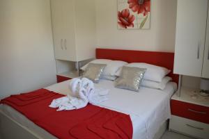 Posteľ alebo postele v izbe v ubytovaní Villa Zorana hostel