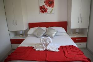 Posteľ alebo postele v izbe v ubytovaní Villa Zorana hostel
