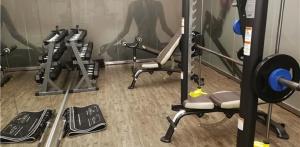 Fitness centrum a/nebo fitness zařízení v ubytování Pebbles Resort