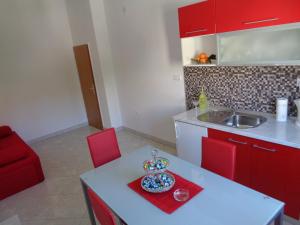 Kuchyňa alebo kuchynka v ubytovaní Villa Zorana hostel