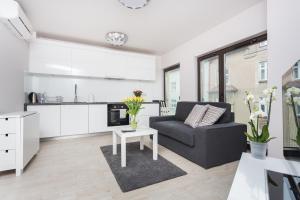 Posezení v ubytování apartament studio solna 1 M19