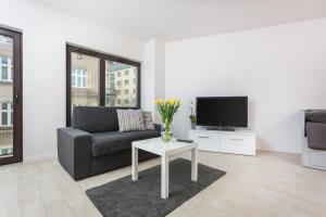 TV a/nebo společenská místnost v ubytování apartament studio solna 1 M19