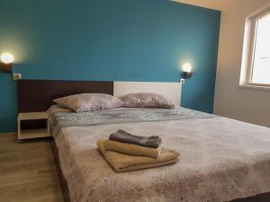 Postel nebo postele na pokoji v ubytování Beauty House Apartments & Rooms