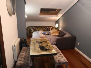 Posezení v ubytování La Casa de la Luna