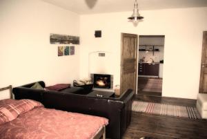 Posedenie v ubytovaní Apartmány v Chalupe