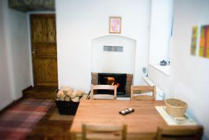 Posedenie v ubytovaní Apartmány v Chalupe