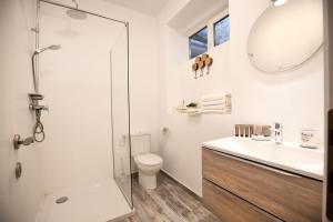 Et badeværelse på Venice Boutique Aparthotel + 27 billeder