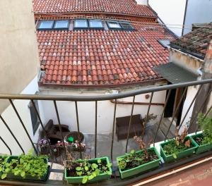 A balcony or terrace at Royal Guest House Venice