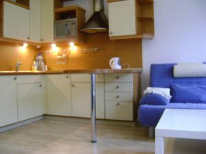 Cuisine ou kitchenette dans l'établissement Apartament Super Poznań