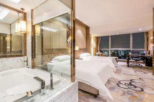 Koupelna v ubytování Minyoun Chengdu Kehua Hotel – Member of Preferred Hotels & Resorts
