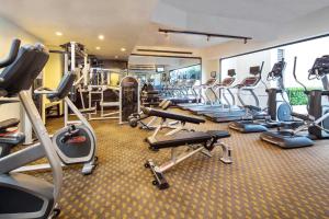 The fitness centre and/or fitness facilities at Saigon Prince Hotel