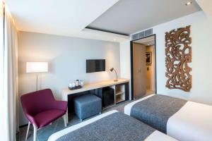 TV a/nebo společenská místnost v ubytování Best Western Kutaisi City Center