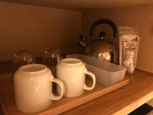 Tiện nghi pha trà/cà phê tại ShikiShiki Ponto 四季々々ぽんと先斗町の京町家