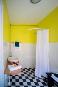 Koupelna v ubytování Kjobing Manor