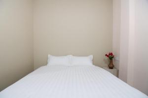 Postel nebo postele na pokoji v ubytování Hotel Raja Bot