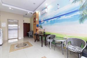 Posezení v ubytování Hotel Raja Bot