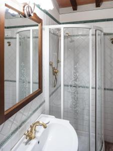 Koupelna v ubytování Villa Eleonora