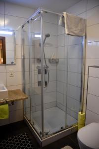 Ванна кімната в Frühstückspension Pachler