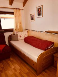 Кровать или кровати в номере Luggishof