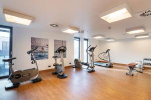 Posilňovňa alebo fitness centrum v ubytovaní Exe Budapest Center