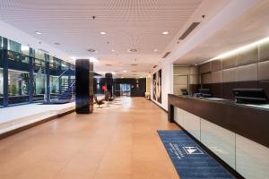 Lobby alebo recepcia v ubytovaní Exe Budapest Center