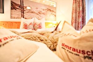 Cama ou camas em um quarto em Apart Almrausch