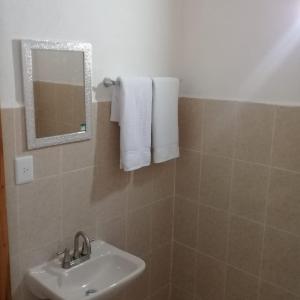 Koupelna v ubytování Hotel Chaac Calakmul