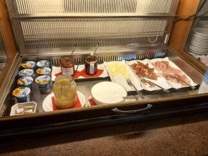 Options de petit-déjeuner proposées aux clients de l'établissement Hotel Ristorante Sassi Rossi