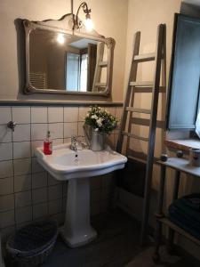 Koupelna v ubytování B&B Col di Piagge