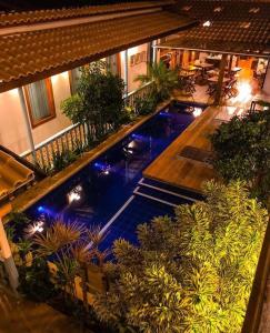Bazén v ubytování Hotel Vila Nova do Príncipe nebo v jeho okolí
