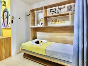 Postel nebo postele na pokoji v ubytování hipstercity hostel