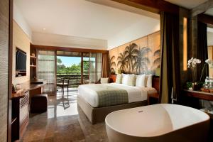 Posezení v ubytování Adiwana Resort Jembawan
