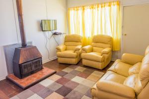 Μια τηλεόραση ή/και κέντρο ψυχαγωγίας στο Miramar Cottage