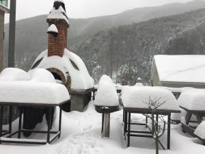 冬天的莫干山竹景山庄