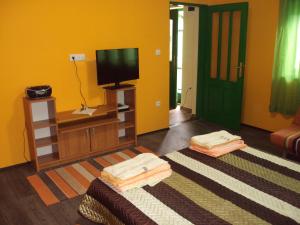 Cama ou camas em um quarto em Apartman Rudnik