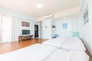 TV o dispositivi per l'intrattenimento presso 5+1 Homestay