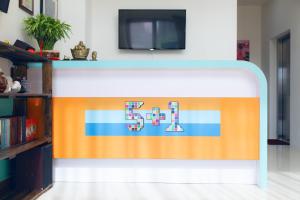 TV o dispositivi per l'intrattenimento presso 5+1 Homestay