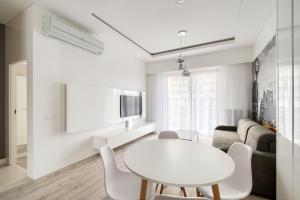 Telewizja i/lub zestaw kina domowego w obiekcie Exclusive Trendy Apartments