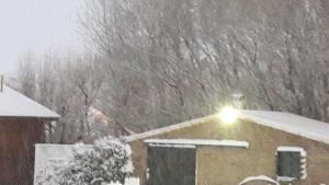 Cabañas Oyikil durante o inverno