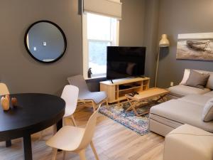 TV a/nebo společenská místnost v ubytování Ottawa Stay Downtown Suites