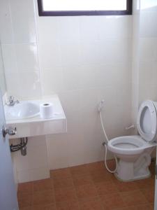Koupelna v ubytování Pott Guesthouse