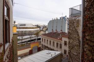 Budynek, w którym mieści się apartament